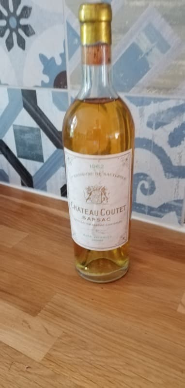 Château Coutet, Barsac, 1962