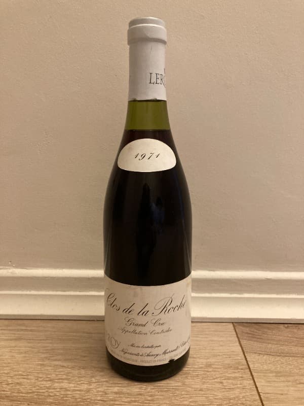 Clos-de-la-Roche, Grand cru, Leroy, 1971