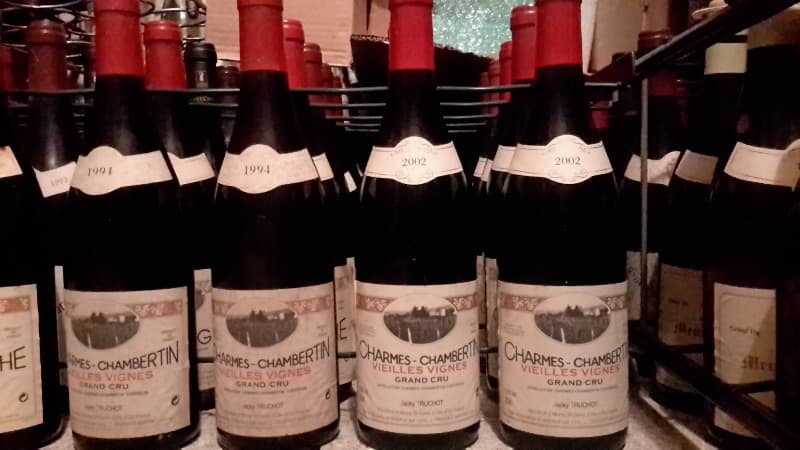 Charmes-Chambertin, Grand cru, vieilles vignes, Jacky Truchot, 2002