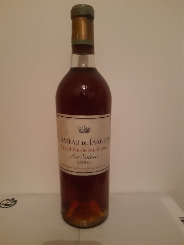Château de Fargues, Sauternes, 1950