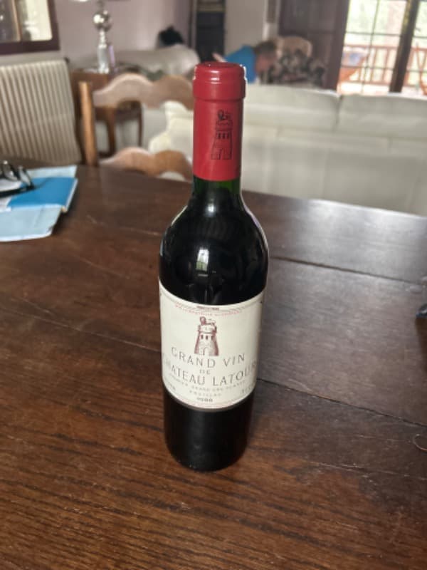 Grand Vin de Château Latour, Pauillac, 1988