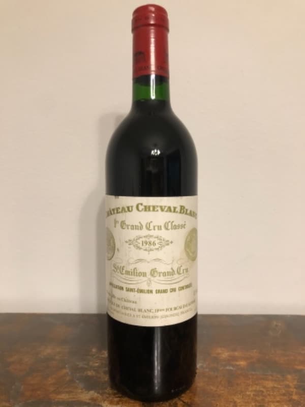 1er Grand Cru Classé A, Château Cheval Blanc, Saint-Émilion, 1986