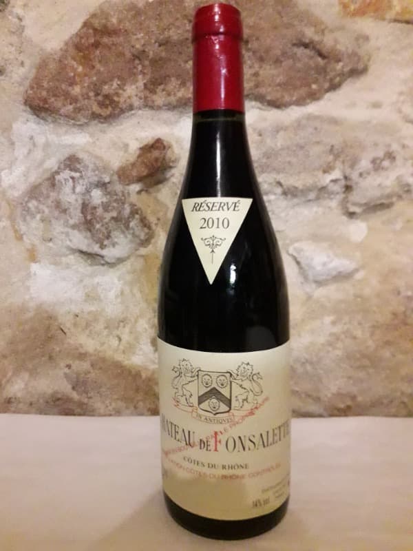 Côtes-du-Rhône, Château Fonsalette, 2010