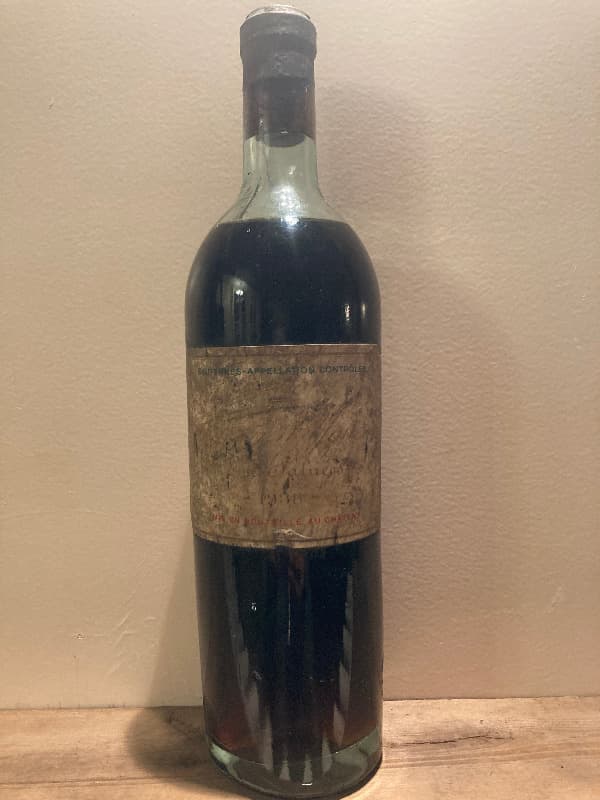 Château d'Yquem, Sauternes, 1938