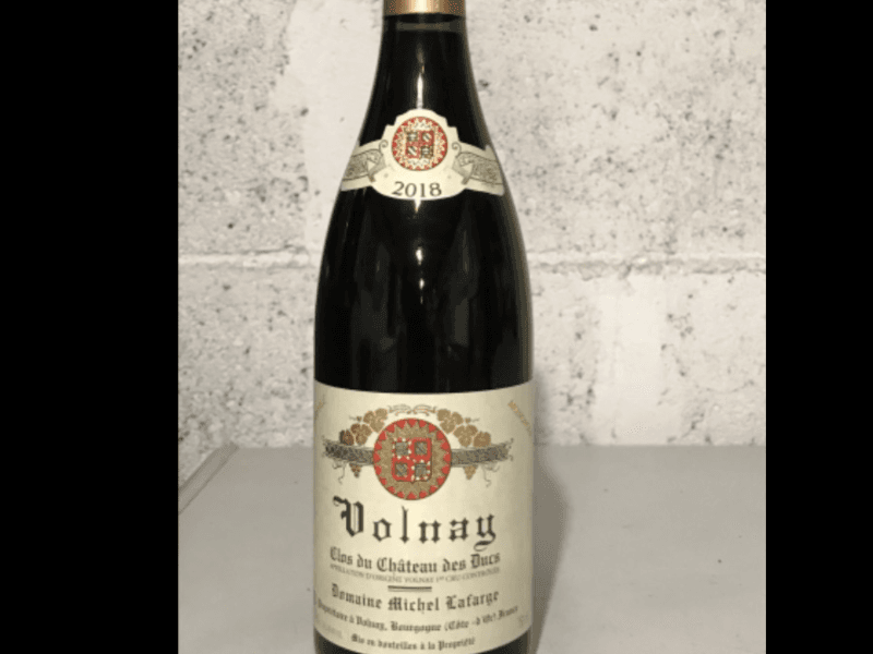 Volnay, 1 er cru clos du château des Ducs, Michel Lafarge, 2018