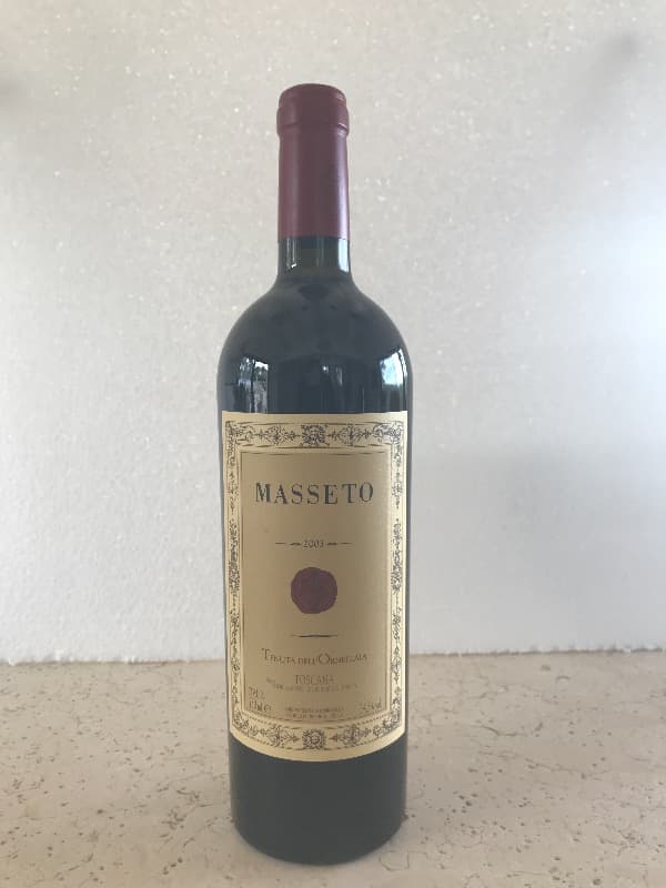 Tenuta dell'Ornellaia, Masseto, 2003