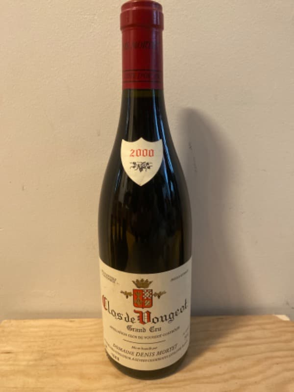 3 x Clos de Vougeot, Grand Cru, Domaine Denis Mortet, 2000