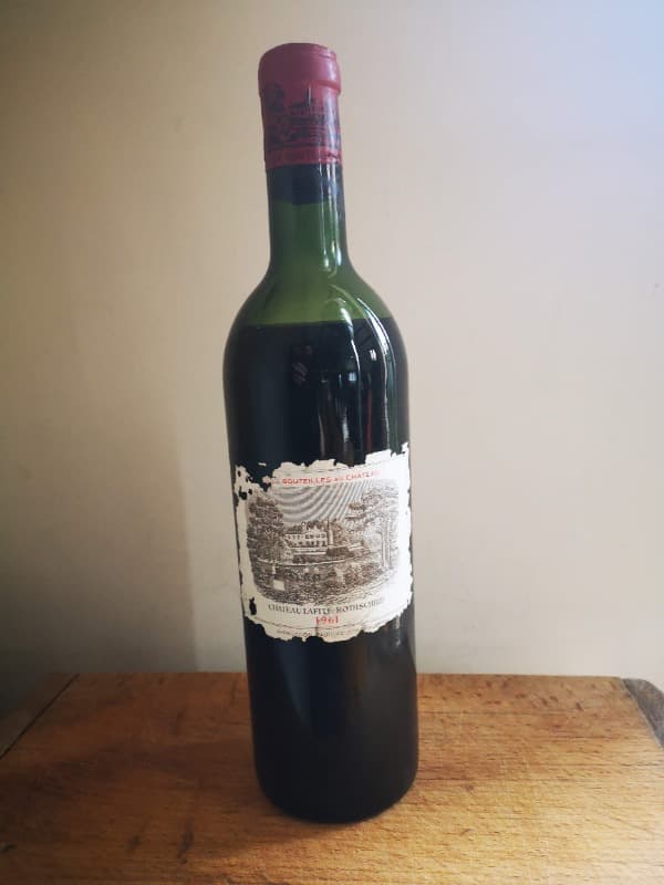 château Lafite Rothschild, Pauillac, 1961
