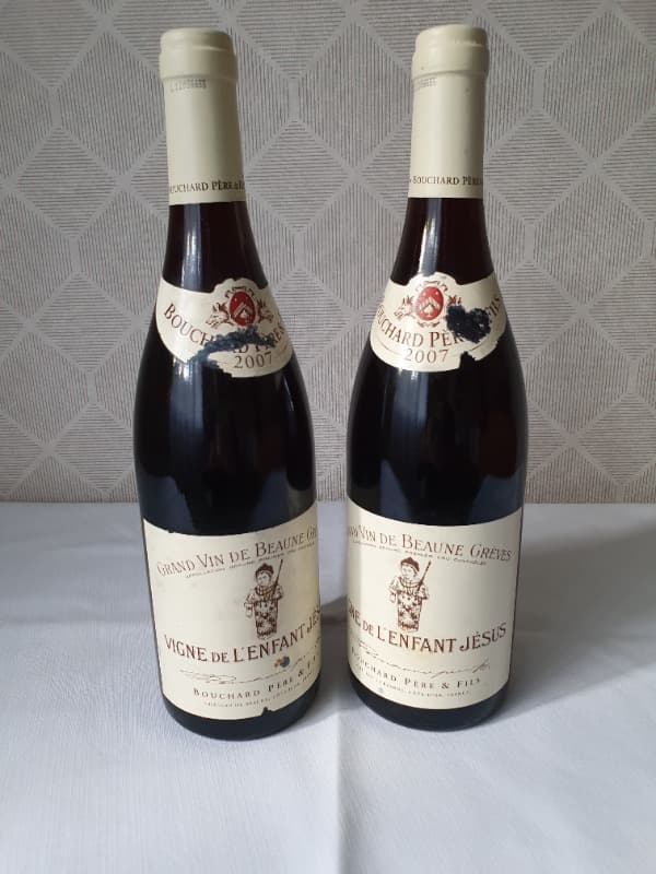 2 x Beaune Grèves Vigne de L'Enfant Jésus, Bouchard Père et Fils, 2007