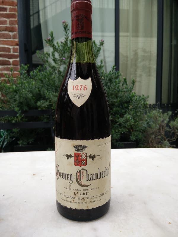 Gevrey-Chambertin, 1er Cru, Domaine Armand Rousseau, 1976