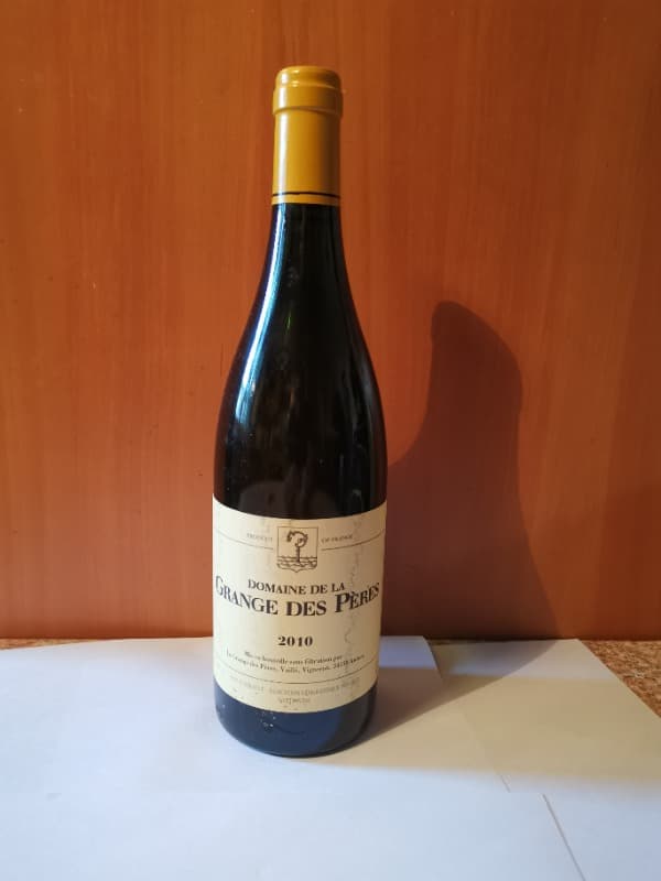 Grange des Pères (Bc/Wh), Vin de Pays de l'Hérault, 2010
