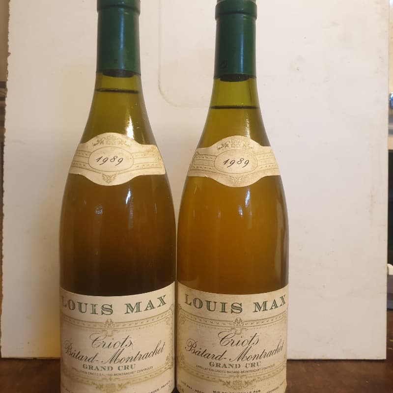2 x Criots-Bâtard-Montrachet, Grand Cru, Louis Max, 1989