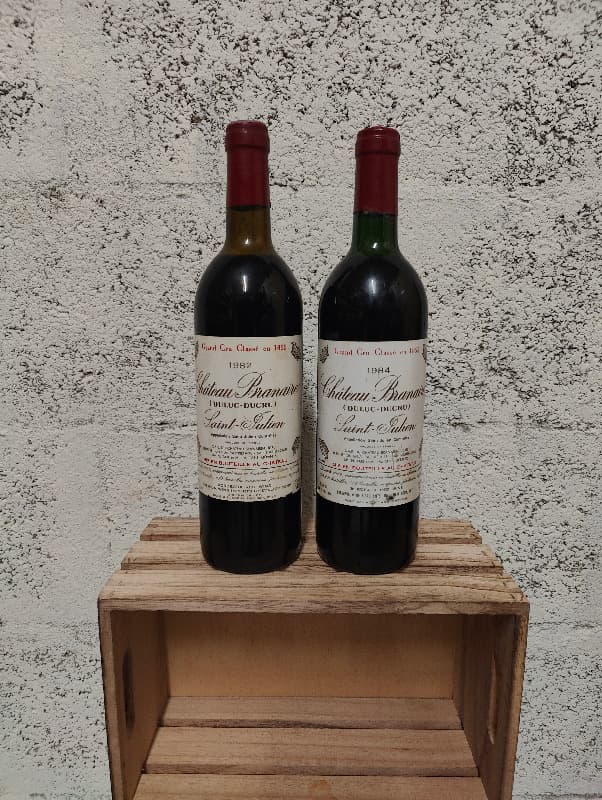 2 x Château Branaire Duluc Ducru, Saint-Julien, 1982 et 1984