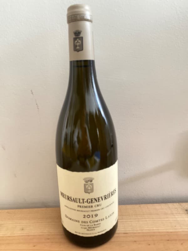 2 x Meursault, 1er Cru Genevrière, Domaine Des Comtes Lafon, 2019