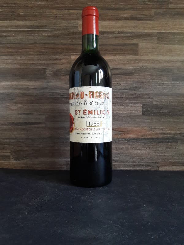 château Figeac, Saint-Émilion, 1988