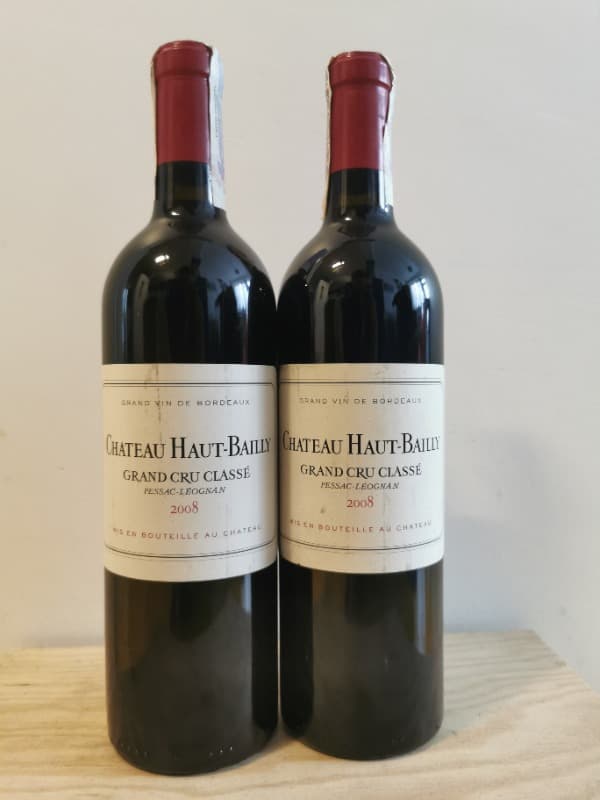 2 x Château Haut-Bailly, Pessac-Léognan, 2008
