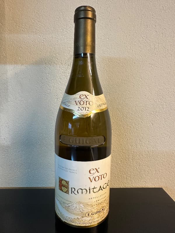 Hermitage, Ex Voto (Bc/Wh), E Guigal, 2012