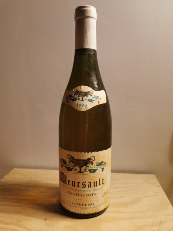 2 x Meursault, Les Rougeots, J. F. Coche-Dury, 1996