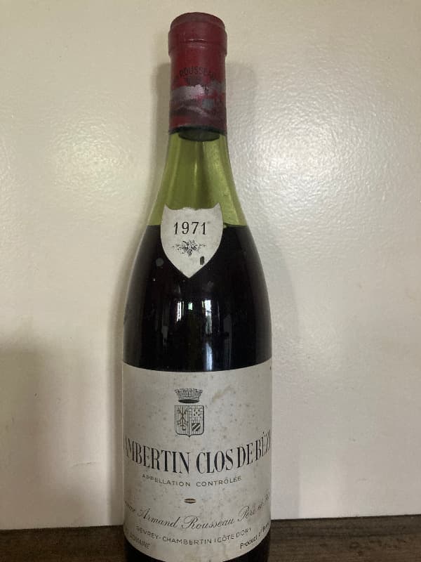 Chambertin-Clos de Bèze, Armand Rousseau, 1971