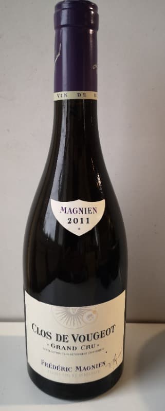 Clos de Vougeot, Grand cru, Domaine Frédéric Magnien, 2011