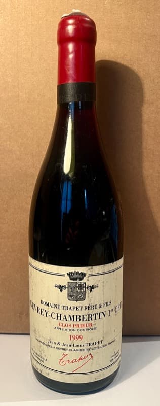 Gevrey-Chambertin, Clos Prieur, Trapet père et fils, 1999