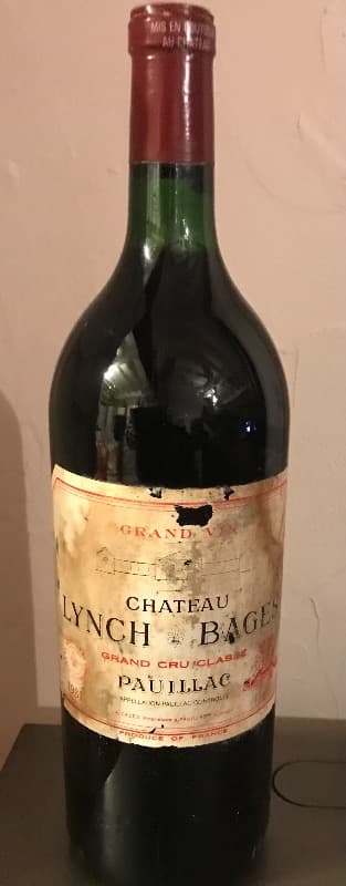 château Lynch-Bages, Pauillac, 1981 (Magnum)