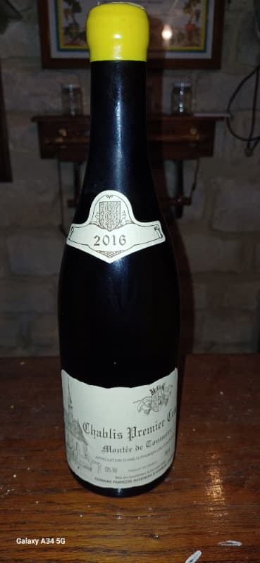 Chablis Premier Cru, Montée de Tonnerre, F. Raveneau, 2016