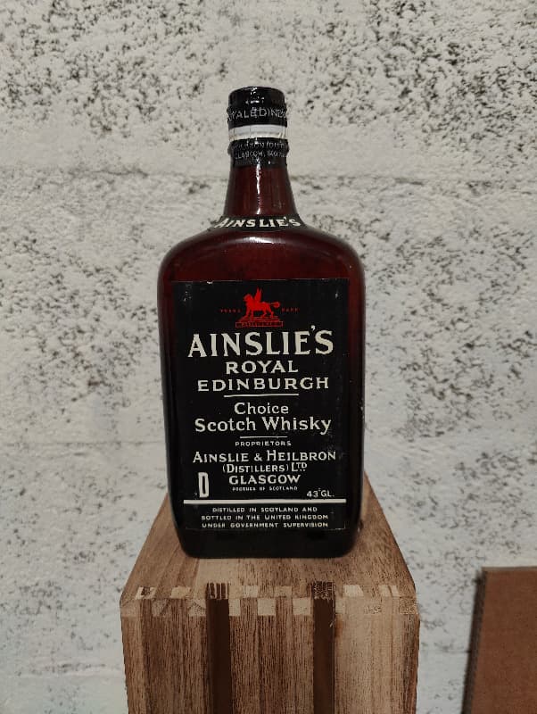 Ainslies Royal Edinburgh, Whisky, Whisky