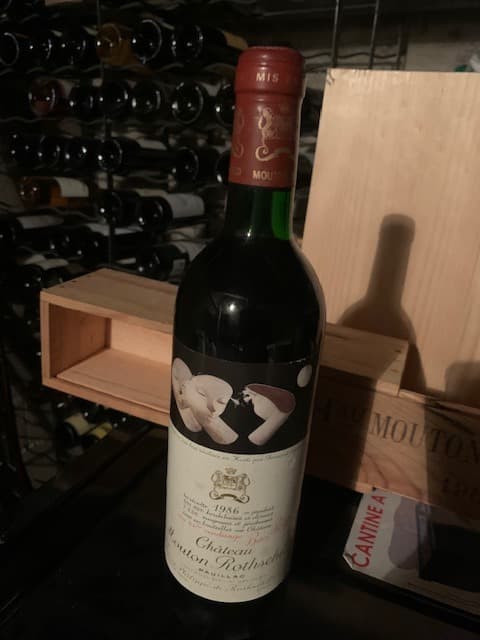 Château Mouton Rothschild, Pauillac, 1986