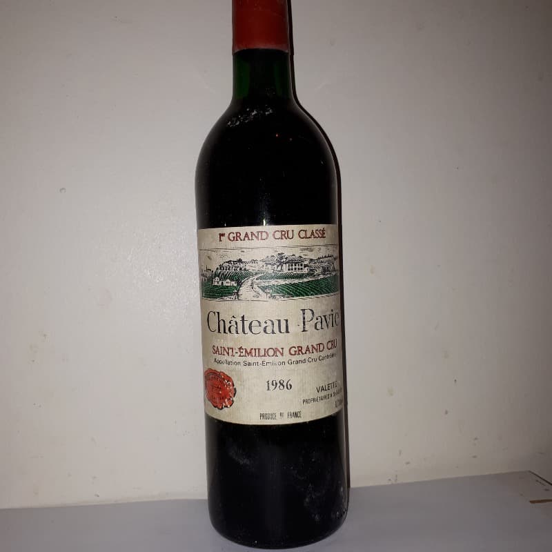 Château Pavie, Saint-Émilion, 1986