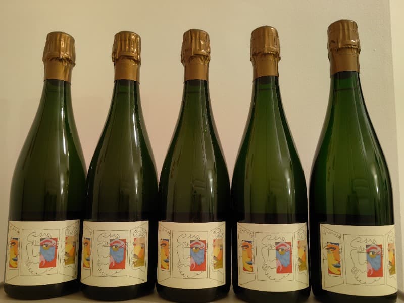 5 x Triptyque Brut Nature, Stroebel, Champagne