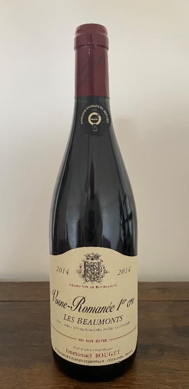 Vosne-Romanée, 1er cru les Beaumonts, Emmanuel Rouget, 2014