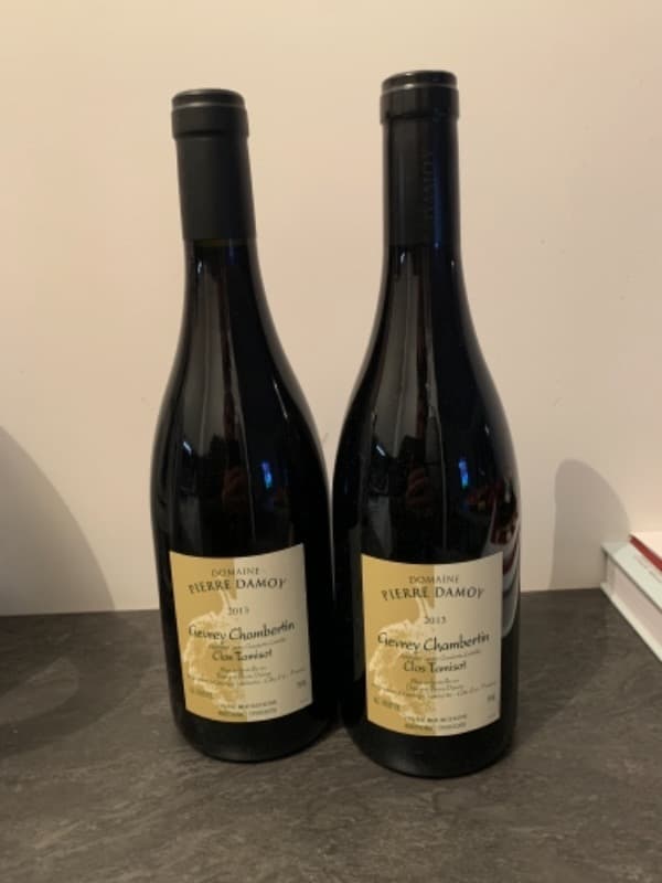 2 x Gevrey-Chambertin, Clos tamisot, Pierre Damoy, 2013