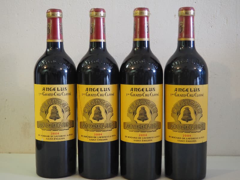 4 x 1er Grand Cru Classé, Château Angélus, Saint-Émilion, 2004