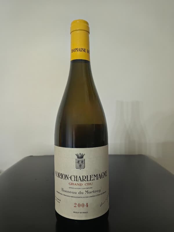 Corton-Charlemagne, Grand Cru, Domaine Bonneau du Martray, 2004