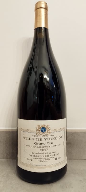 Clos de Vougeot, Grand Cru, Guillemard Clerc, 2017 (Magnum)