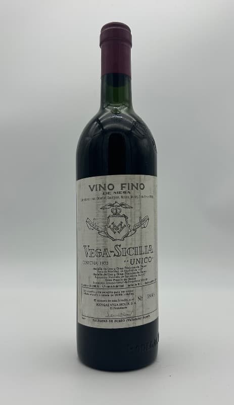 Reserva, Vega Sicilia Reserva “Único”, Ribera del Duero, 1973