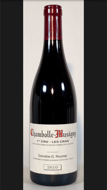 Chambolle-Musigny, 1er Cru - Les Cras, Domaine G. Roumier, 2010