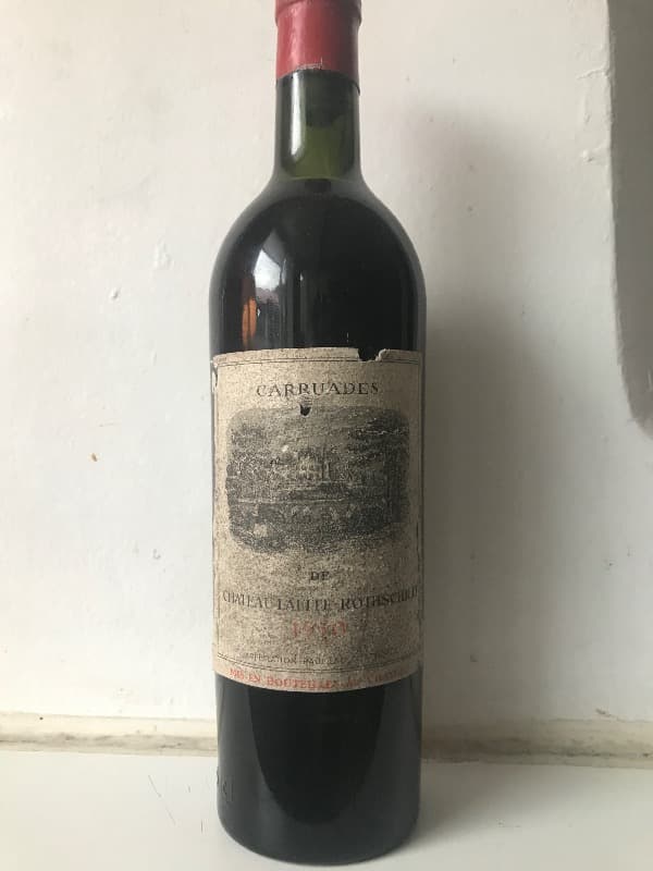 Carruades de Lafite, Château Lafite Rothschild, Pauillac, 1950