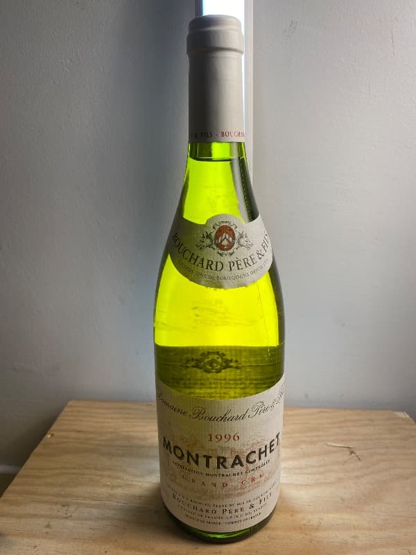 Montrachet, Grand Cru, Domaine Bouchard Père et Fils, 1996