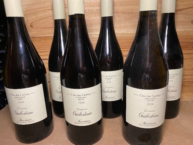 6 x Clos des Carmes, Saumur Blanc, Guiberteau, 2014