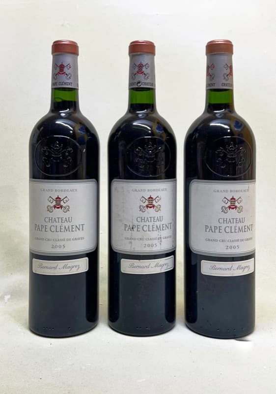 3 x Château Pape Clément, Graves, 2005