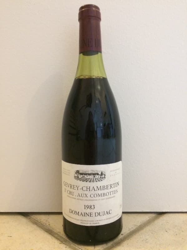 Gevrey-Chambertin, 1er cru Aux Combottes, Dujac, 1983