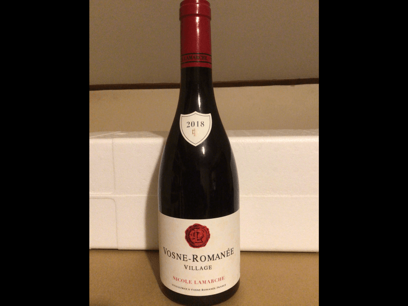 Vosne-Romanée, Nicole Lamarche, 2018