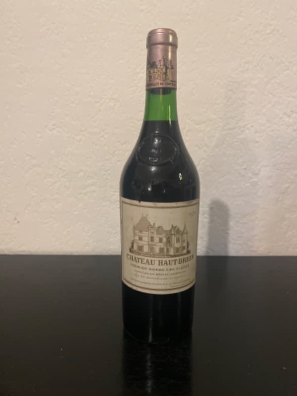 Château Haut-Brion, Pessac-Léognan, 1970
