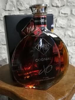X.O. - 1 ER CRU GRANDE CHAMPAGNE, COGNAC PARIS, Cognac
