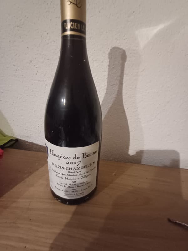 Mazis-Chambertin, GC, Cuvée Madeleine Collignon, Hospices de Beaune, 2017