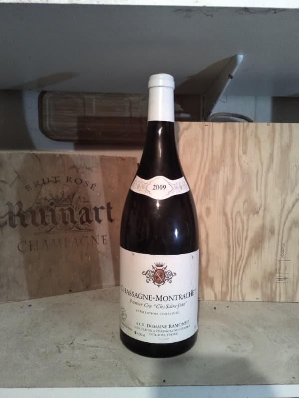 Chassagne-Montrachet, 1er cru Clos Saint jean, Ramonet, 2009 (Magnum)