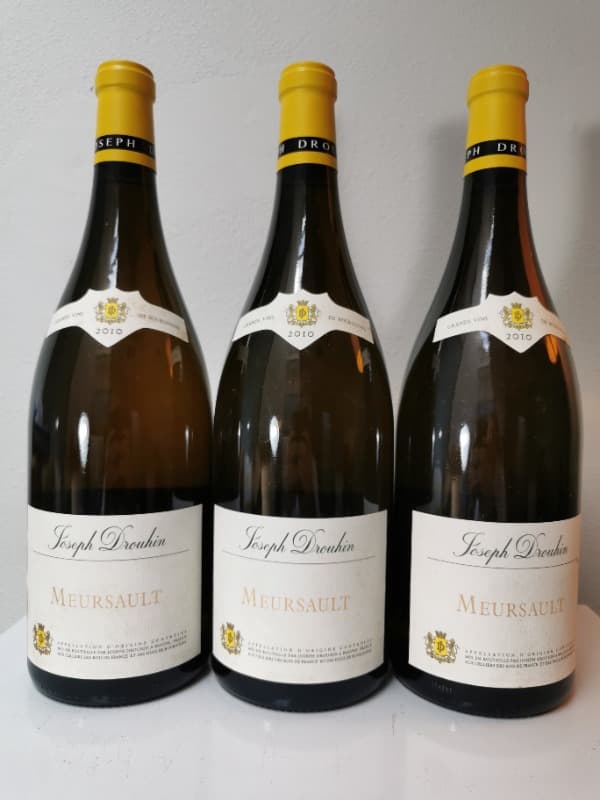 3 x Meursault, Joseph Drouhin, 2010 (Magnum)