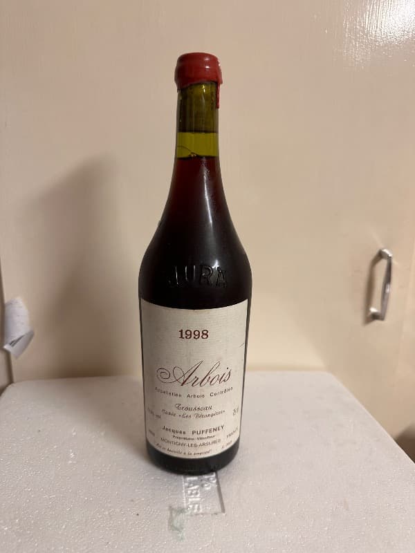 Trousseau Cuvée Les Bérangères, Jacques Puffeney, Arbois, 1998